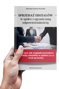 sprzedaż udziałów w spółce z ograniczoną odpowiedzialnością