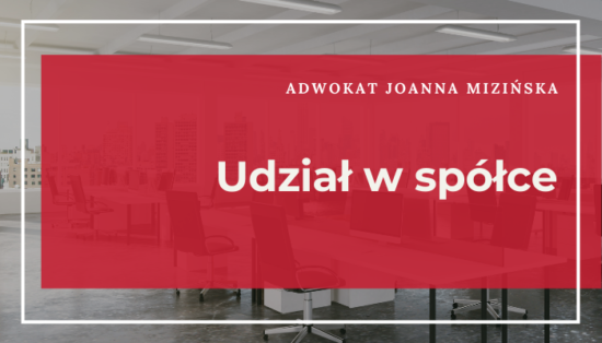 Udział w spółce
